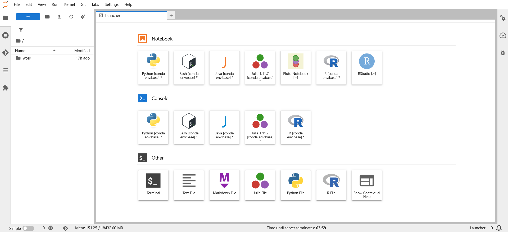 The BadgerCompute interface.